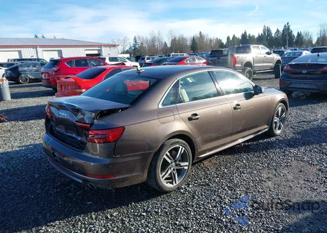 2017 Audi A4 2.0T Premium z USA, uszkodzony, nr VIN WAUENAF45HN012261